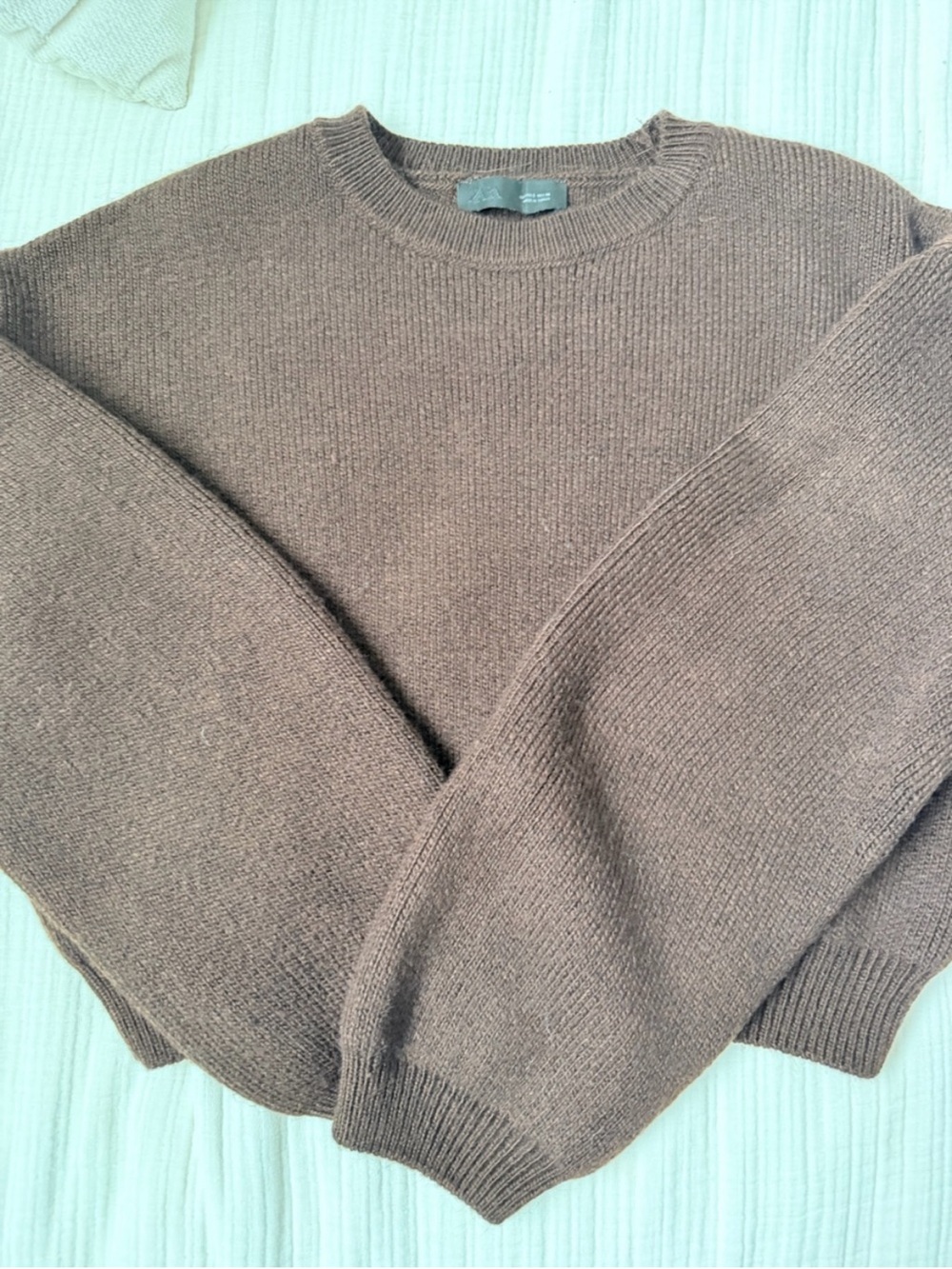 Women’s Brown Zara Crewneck Sweater